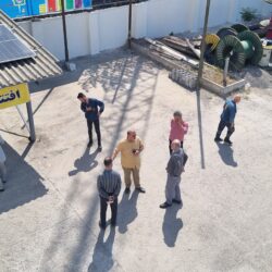 مراسم افتتاحیه نیروگاه خورشیدی در خمام